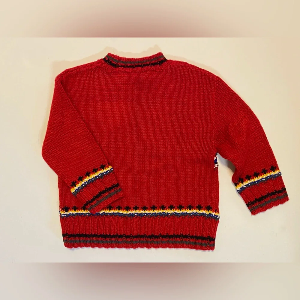 NWT Little Boys Holiday Snowflake Sweater SZ M (3-4)